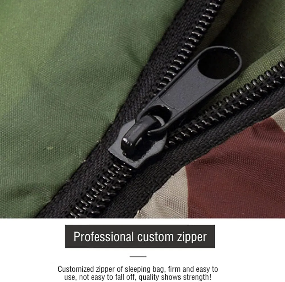Sleeping Bag for Adults, Envelope Compact Outdoor Sleeping Bags, with Compression Sack, for Adults & Kids -Indoor & Outdoor, Camping, Backpacking, Hiking