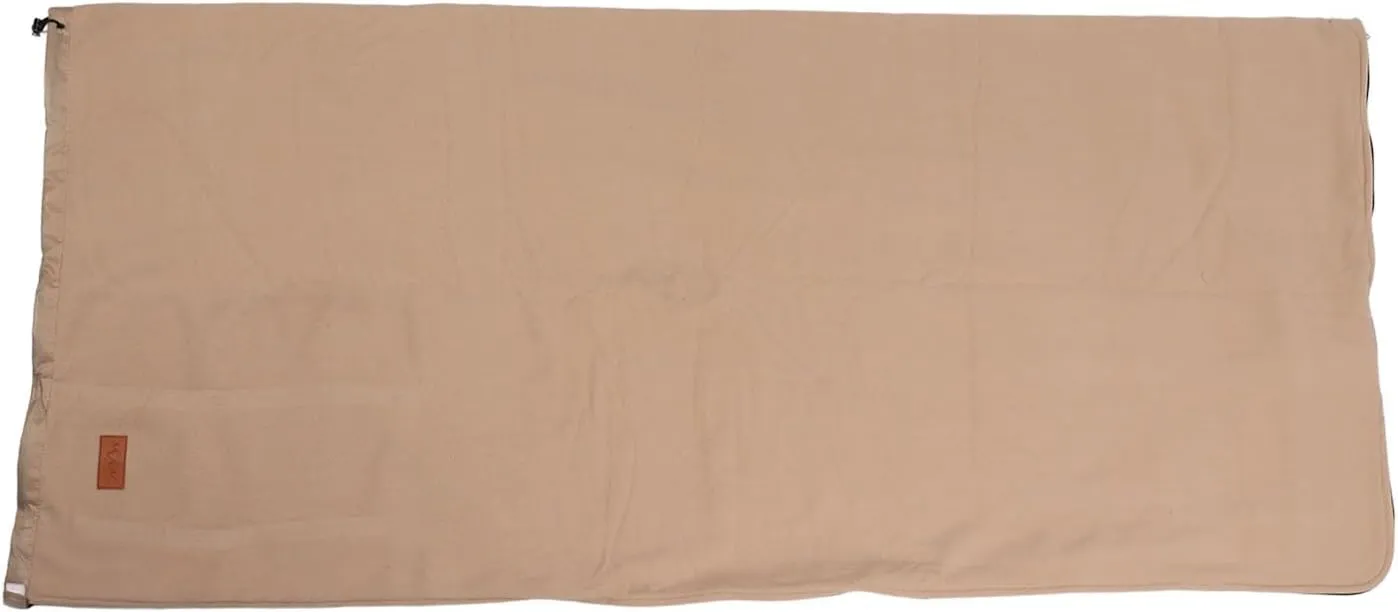 Sleeping Bag Liner Super Thick Fleece Soft Sleeping Bag Liner Blanket Lightweight Zippered Sleeping Bag Inner Liner for Camping Travel