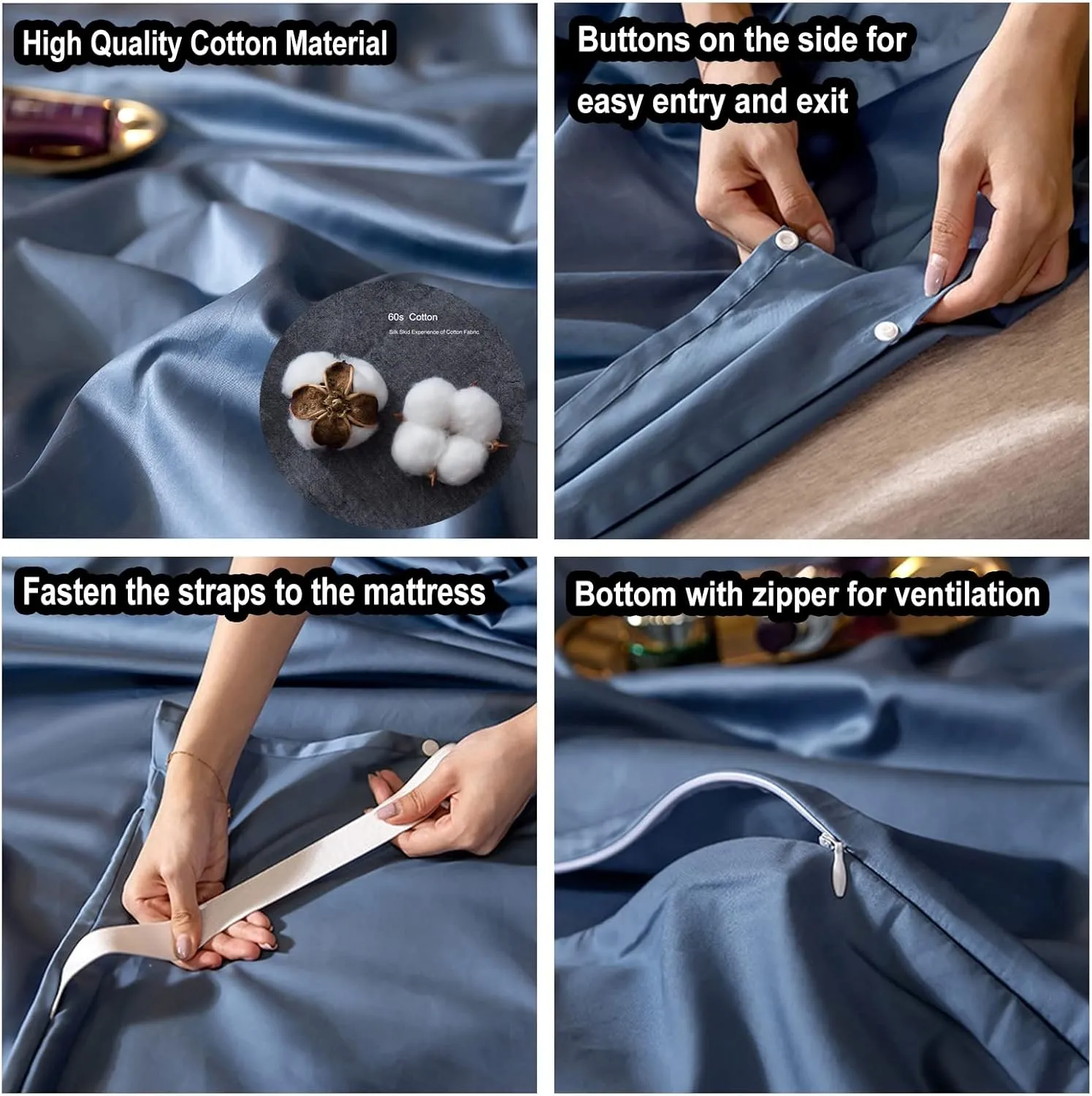 Sleeping Bag Liners Outdoor Portable Sleeping Bag Liner, Lightweight Breathable Sleeping Bag Sheet, Camping Travel Hotel Dustproof Sheets, Suitable for Single Double Bed