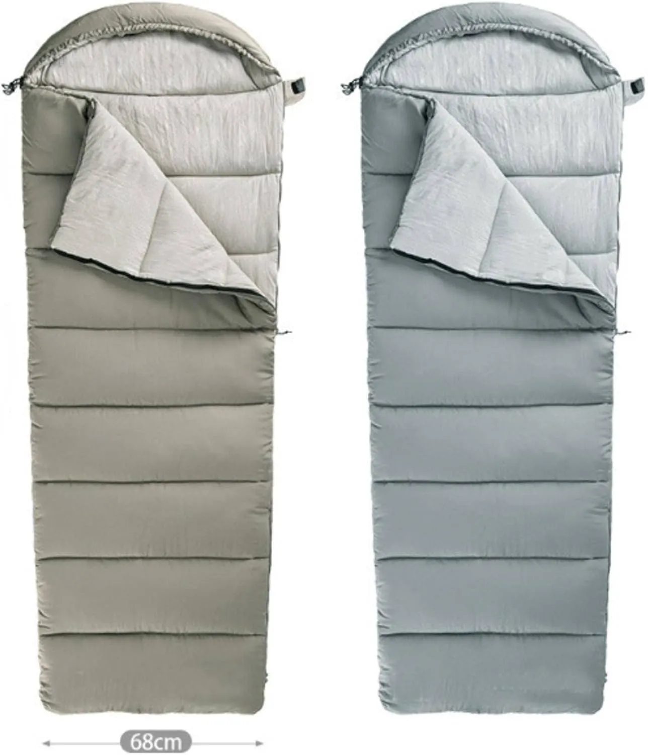 Sleeping Bag Outdoor Camping Travel Camping Four Seasons Universal Double Splicing Sleeping Bag