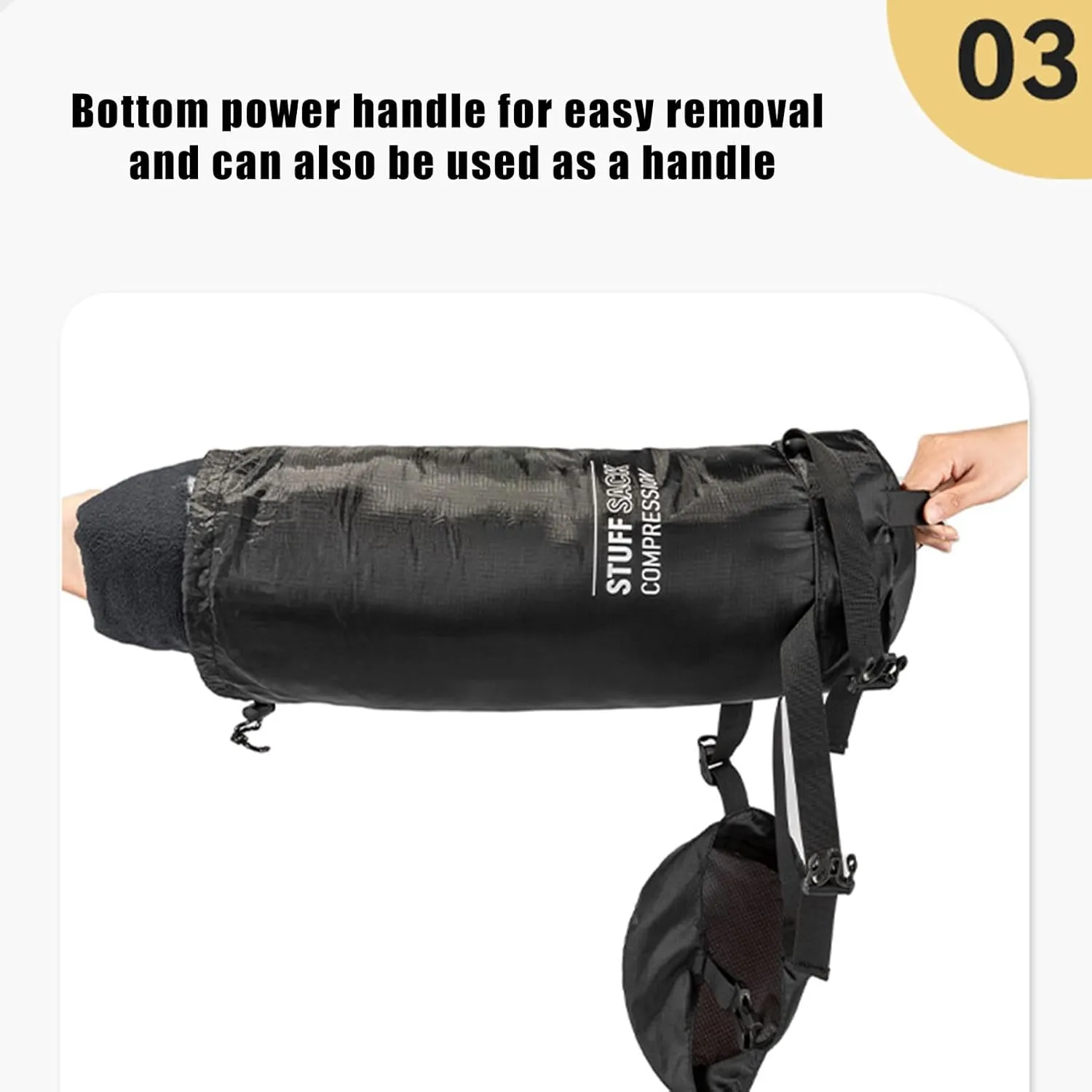 Sleeping Bag Stuff Sack - Quick-Dry Stuff Sacks for Backpacking | Lightweight Multifunctional Outdoor Gear Reusable Hiking Supplies for Adventures Travel Hiking Camping