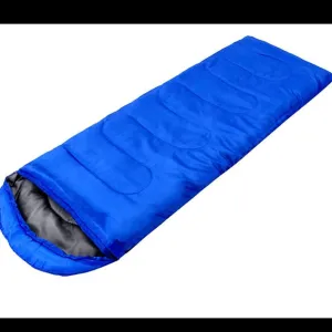 Sleeping Bag with Compression Sack, Envelope Portable and Lightweight for 3-4 Season Camping, Hiking, Traveling, Backpacking and Outdoor Activities (Single)