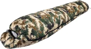 Sleeping Bags Camp Outdoor Sleeping Bag Duck Down Nylon Fabric and Cotton Filling Mummy Sleeping Bag