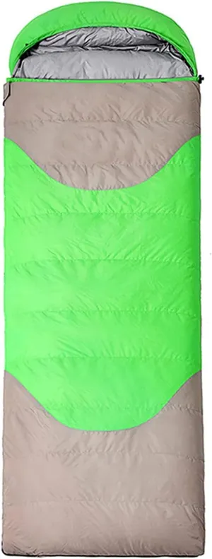 Sleeping Bags for Adults, Comfortable 3 Season Sleeping Bag Thickened Winter Sleeping Bag for Children Camping Hiking Outdoor