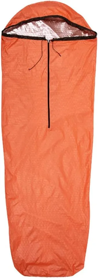 Sleeping Bags, Portable Emergency Sleeping Bag, Nylon Compact Lightweight Survival Backpacking Bag with Compression Sack for Outdoor Camping, Hiking, Adventure Activities