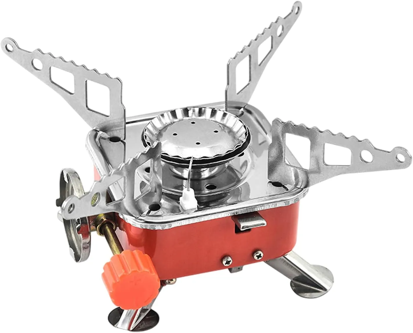 Small Camp Stove Folding Backpacking Camping Stove Burners Light Weight Cooking Stove for Outdoor Camping Hiking