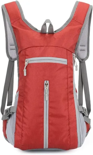 Small Running Backpack,Hydration Vest Women,Lightweight and Portable, Thickened and Breathable, Perfect for Short Trips, Camping, Cycling, Walking(Red)