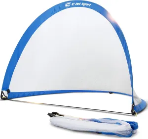 Soccer Goal 6' x 4' Pop-up Soccer Net, Portable & Easy Setup - Football Soccer Gift for Kids Teens Youths & All Ages