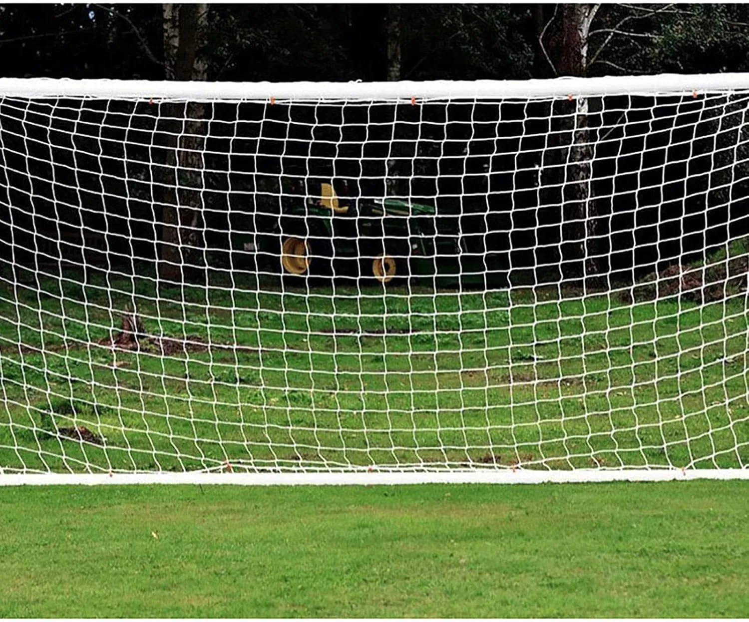 Soccer Goal Net, Sports Twisted Net Post Netting Portable Football Replacement Field Equipment Foldable Polyethylene Rope for Backyard Daily Practice Match Training Shooting Aid with Carry Bag