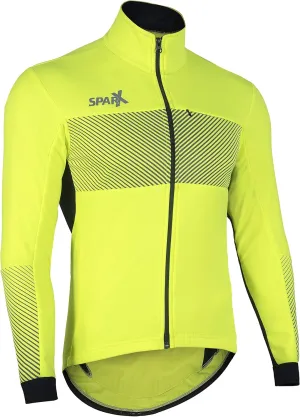 Sparx Mens Winter Softshell Cycling Jacket Windproof Thermal Bike Jacket
