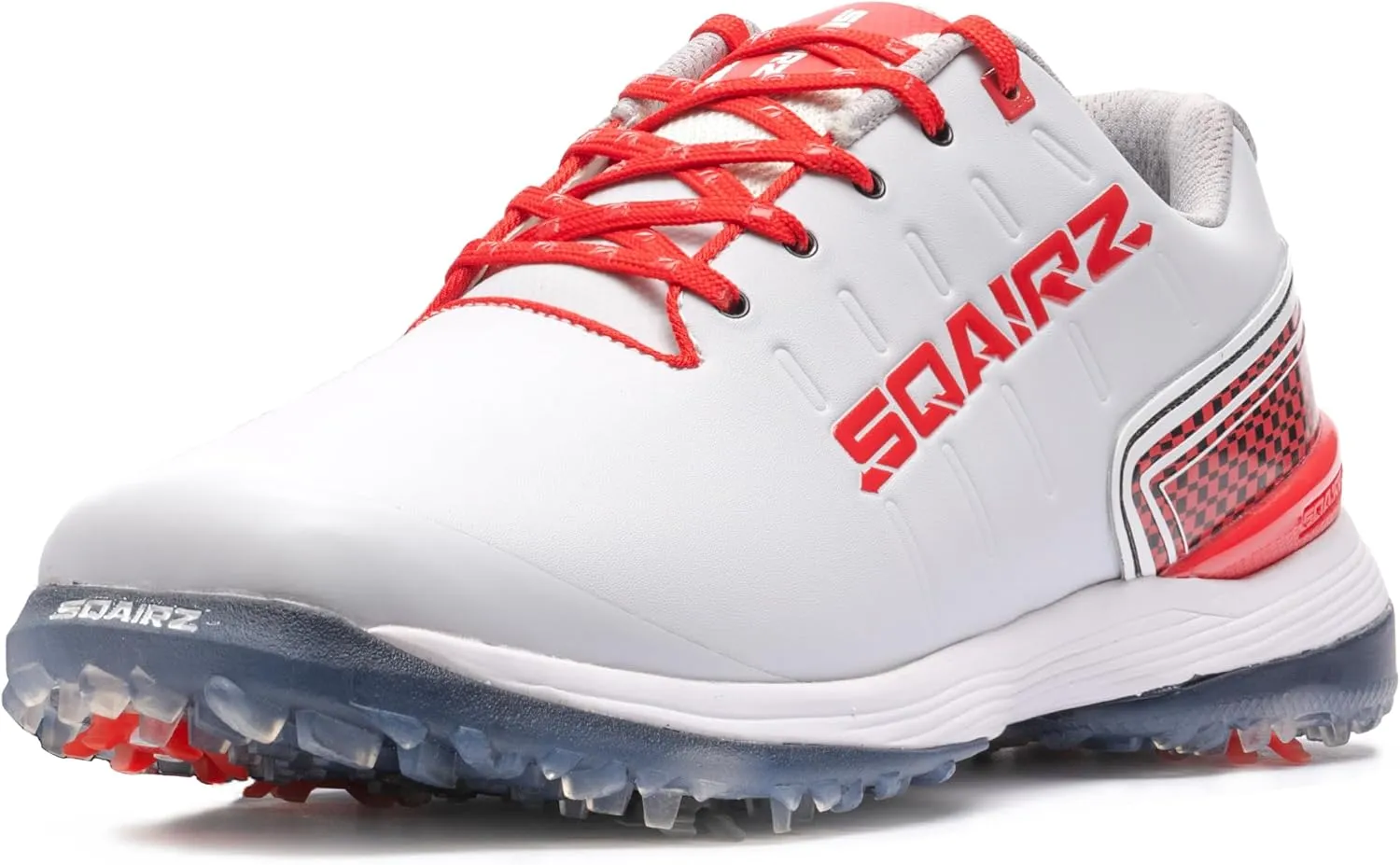 SQAIRZ Bold Men's Athletic Golf Shoes, New Golf Shoes, Designed for Balance & Performance, Replaceable Spikes, Waterproof, Golf Shoes Men with Spikes, Mens Golf Shoes, Golf Footwear