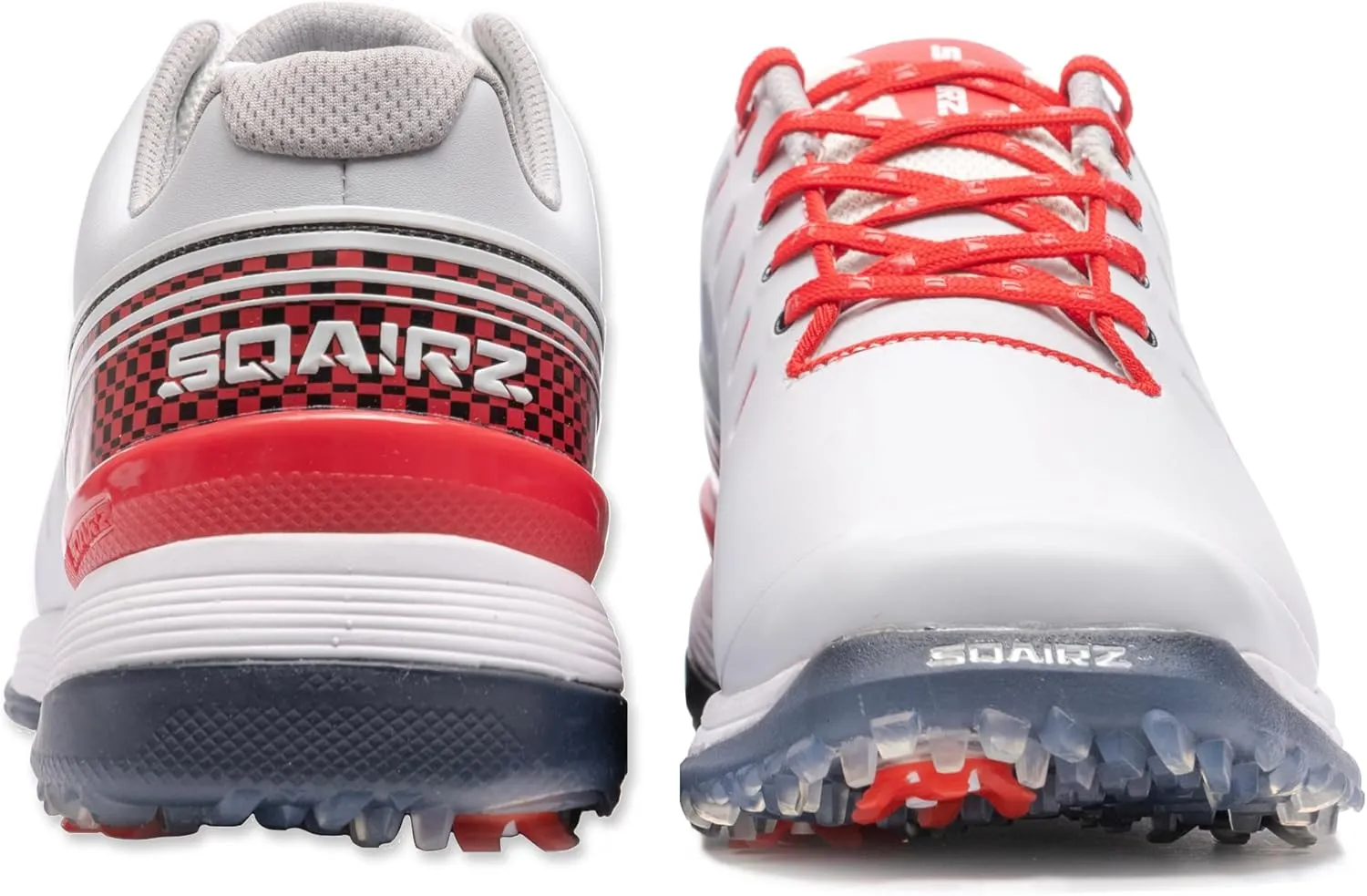 SQAIRZ Bold Men's Athletic Golf Shoes, New Golf Shoes, Designed for Balance & Performance, Replaceable Spikes, Waterproof, Golf Shoes Men with Spikes, Mens Golf Shoes, Golf Footwear