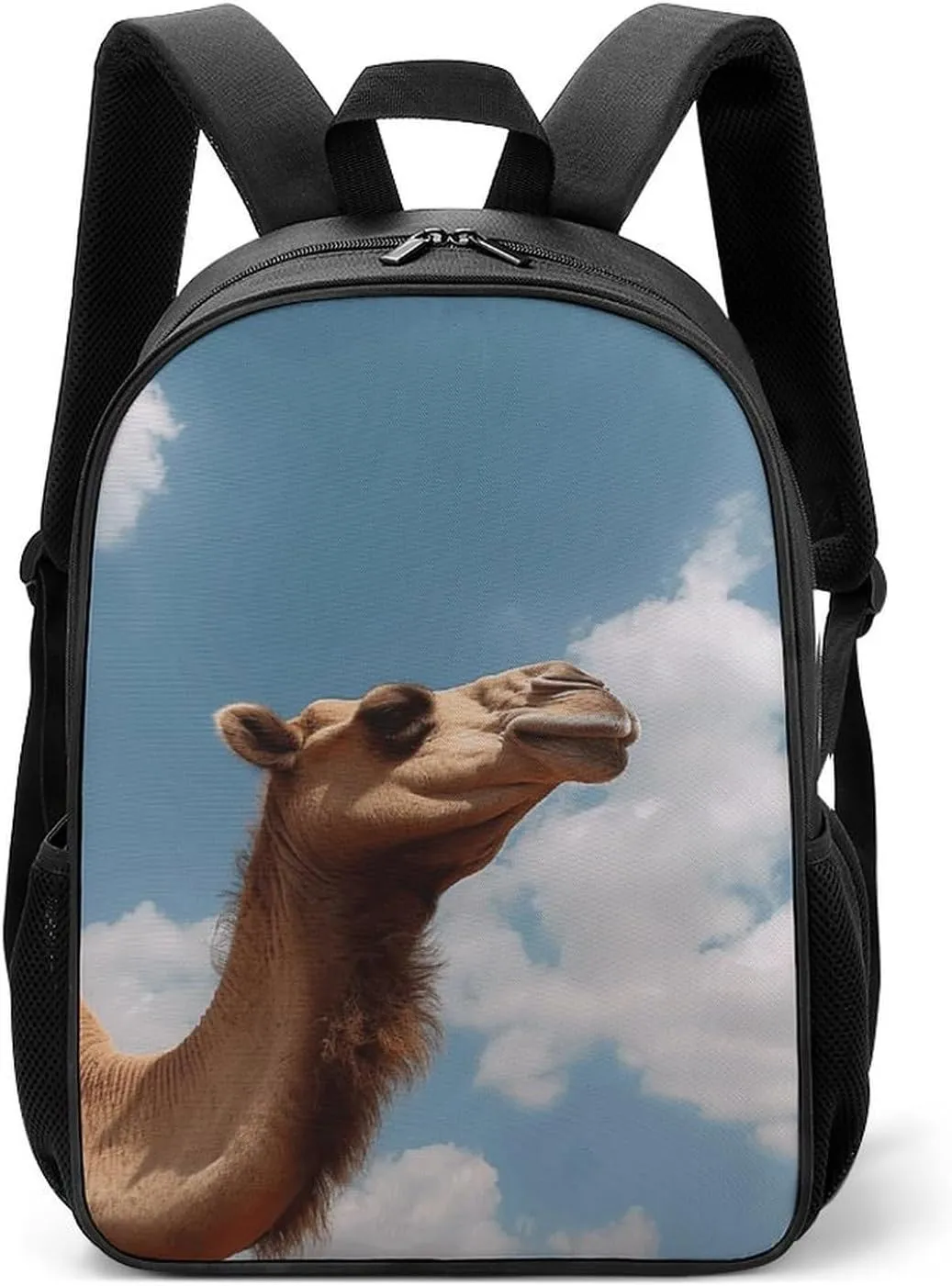 Stylish Backpack, Camel Looking Up at The Sky Print Durable Backpack Travel Backpack Hiking Backpack Ergonomic Backpack Comfortable Backpack