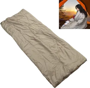 Summer Lightweight Camping Sleeping Bag for Adults, Breathable Fabric with Color Block Design, Compact Foldable Storage for Outdoor Adventures Indoor Use