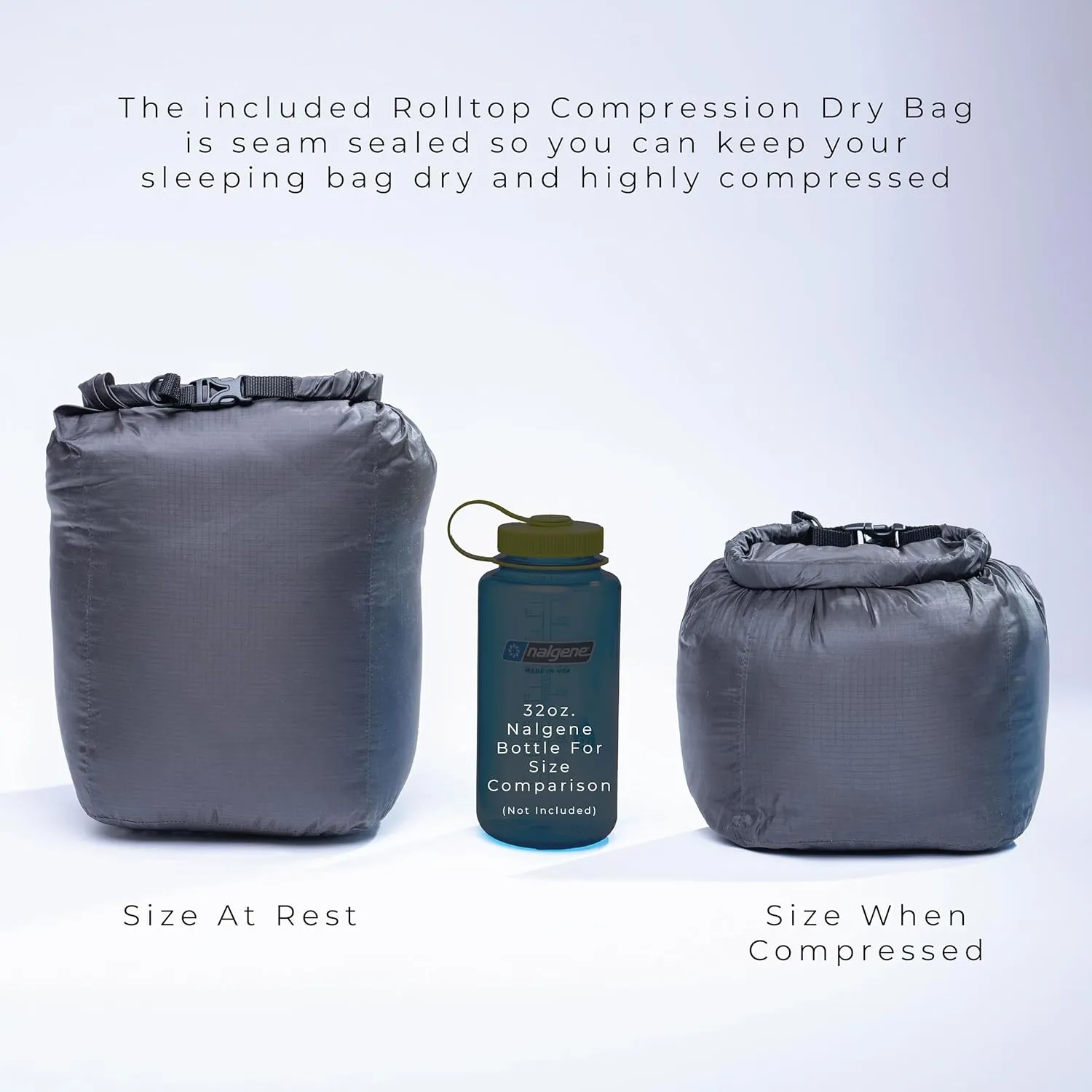 Summit Sleeping Bag 800  Fill Power Starting Under 2lbs Ultralight Backpacking Mummy Down Sleeping Bag for Lightweight Hiking & Camping