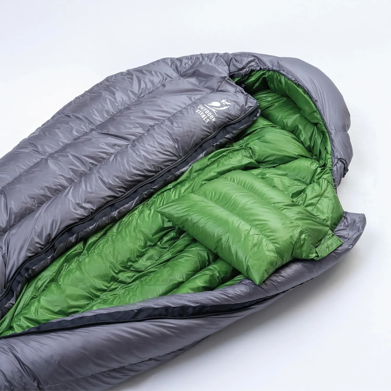 Summit Sleeping Bag 800  Fill Power Starting Under 2lbs Ultralight Backpacking Mummy Down Sleeping Bag for Lightweight Hiking & Camping