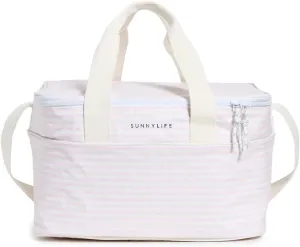 SunnyLife Women's Light Cooler Bag, Pink Stripe, One size
