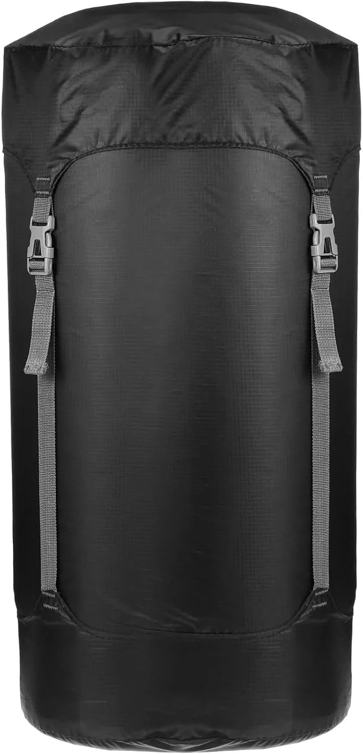 SUPVOX Compression Sack for Sleeping Bag Extra Storage Drawstring Closure and Buckle for Camping and Hiking Supplies