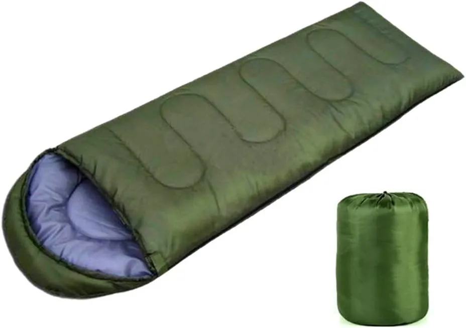 SUPVOX Sleeping Bag for 3 Season Traveling - Ultralight Sleeping Bag,Portable Comfort with Compression Sack for Camping