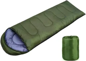 SUPVOX Sleeping Bag for 3 Season Traveling - Ultralight Sleeping Bag,Portable Comfort with Compression Sack for Camping