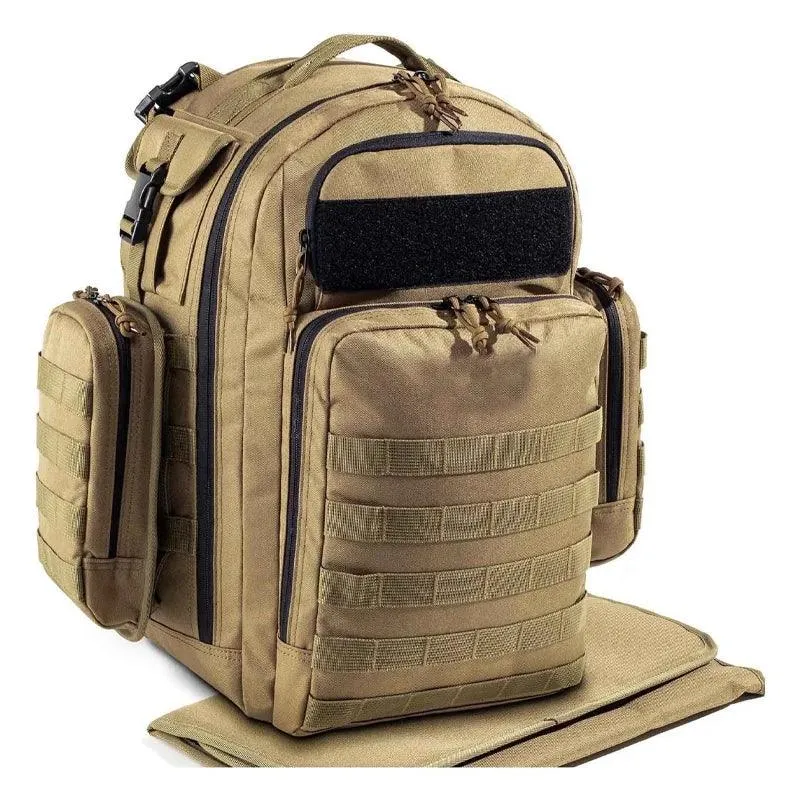 Tactical Waterproof Outdoor Backpack- Multifunctional Hiking Camping Travel Bag