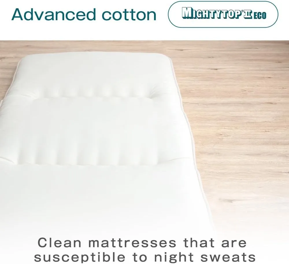 TANSU NO GEN Japanese Futon Mattress, Twin XL, Foldable, Filled with Hard Cotton, Sleeping Tatami Mattress for Floor, Sikibuton, Sikifuton, 22200053(92518)