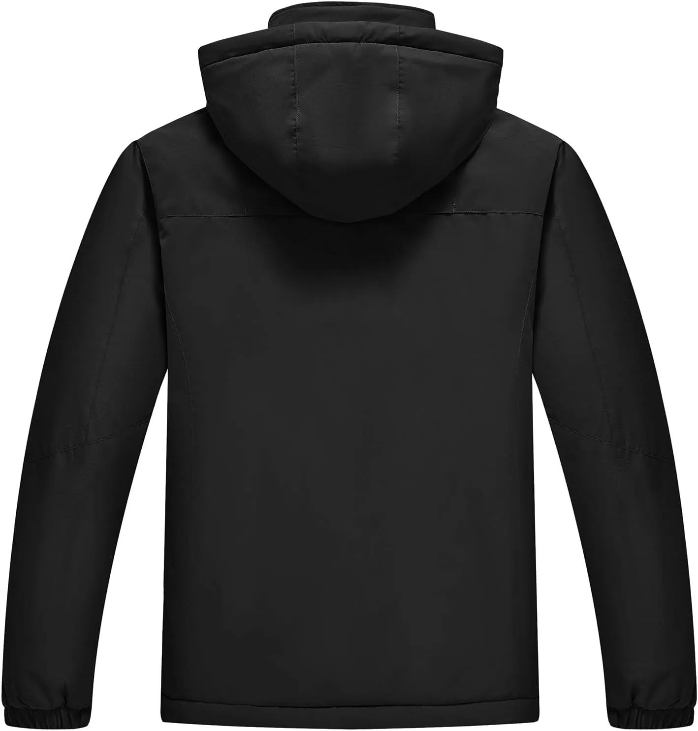 TBMPOY Men's Winter Coat Waterproof Warm Ski Snow Jackets Insulated Fleece Lined Snowboard Hooded Raincoat