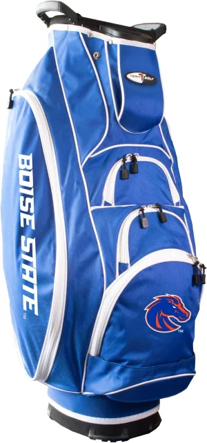 Team Golf NCAA Boise ST Albatross Golf Bag Lightweight, 10-Way Club Divider, Spring Action Stand, Insulated Cooler Pocket, Velcro Glove and Umbrella Holder & Lift Assist Handles