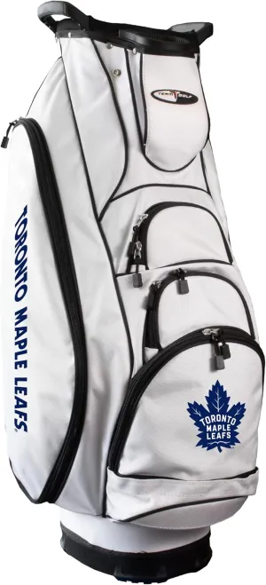 Team Golf NHL Lightweight, 10-Way Club Divider, Spring Action Stand, Insulated Cooler Pocket, Velcro Glove and Umbrella Holder & Lift Assist Handles