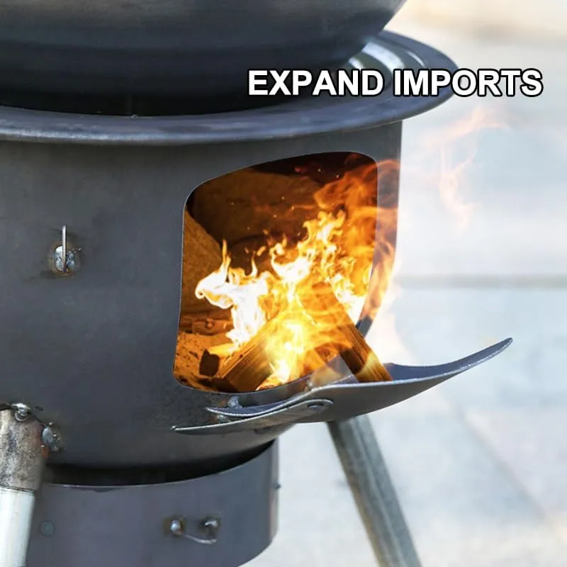 Tent Stove, Indoor Wood Stove, Wood Burning Stove, Portable Wood Stove, Tent Heater for Camping,Portable Wood Stove, Suitable for Home Heating Cooking, Outdoor Travel Picnic BBQ