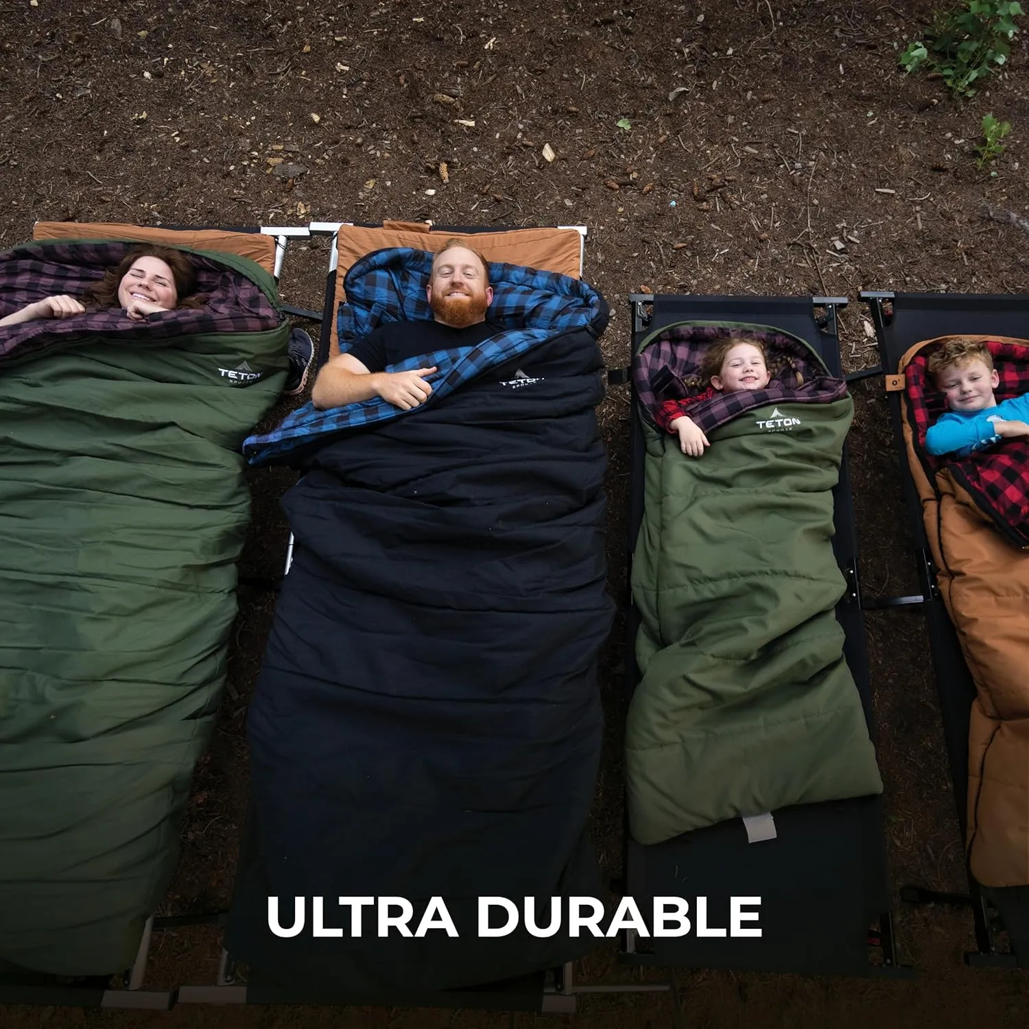 Teton Junior, 20 Degree and 0 Degree Sleeping Bags. Finally, Sleeping Bag for Boys, Girls, All Kids, Warm and Comfortable, for All Camping Weather and Built to Last