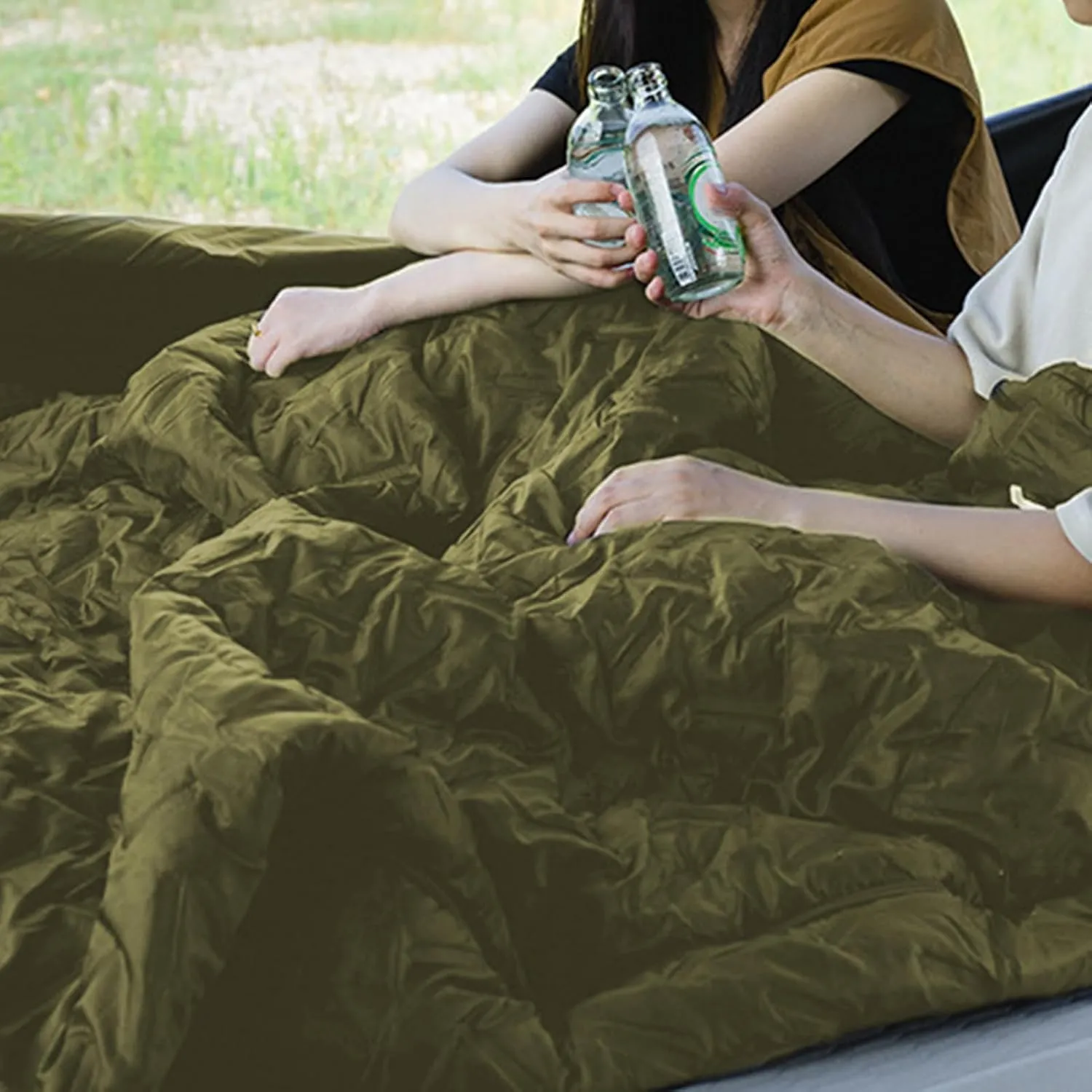 Thermal Sleeping Bag - Portable Sleeping Bag for Cold Weather Backpacking and Camping