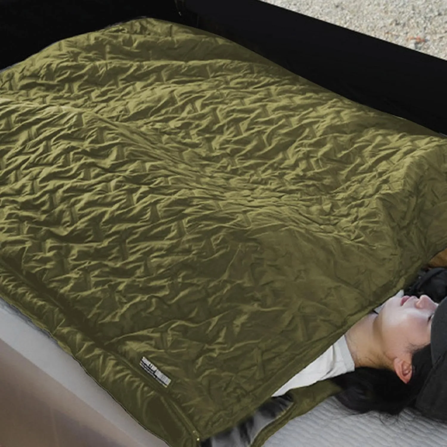 Thermal Sleeping Bag - Portable Sleeping Bag for Cold Weather Backpacking and Camping