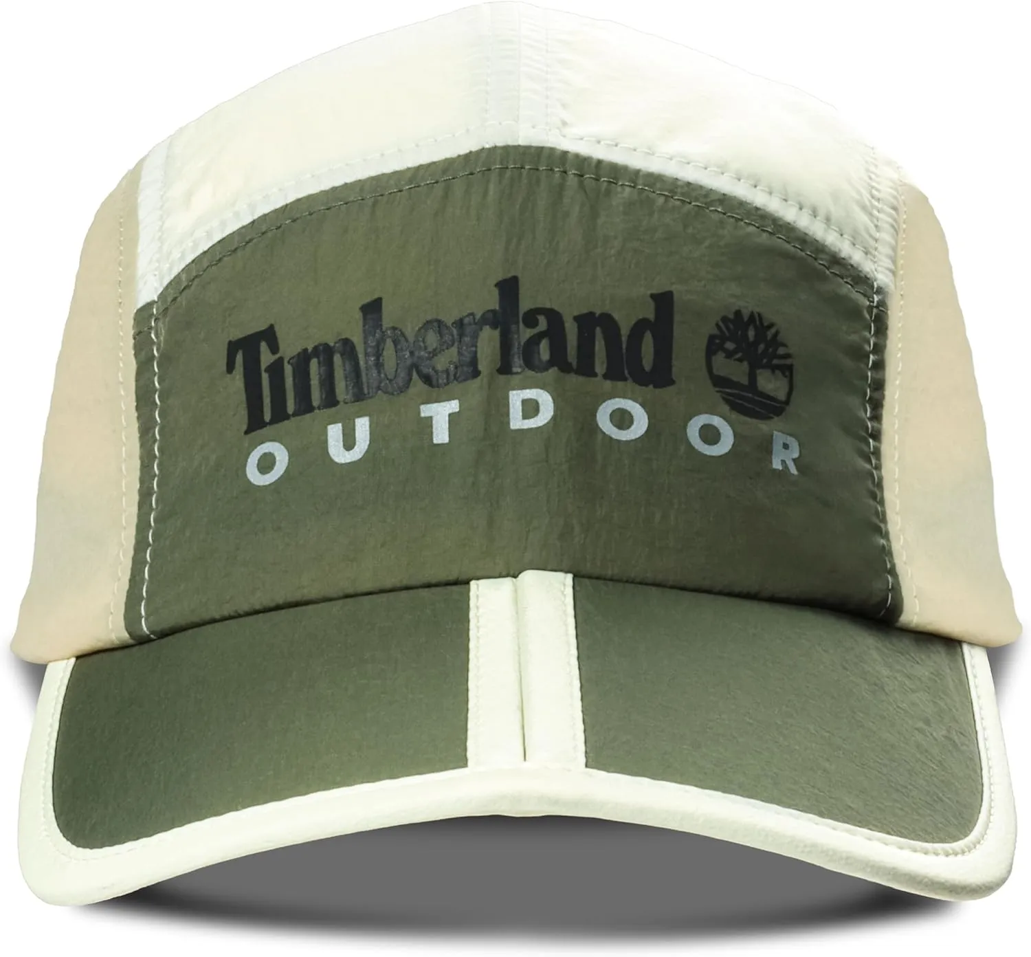 Timberland Split Brim Foldable Camp Hat, Adjustable 5 Panel Hat, Lightweight and Breathable Fabric for Outdoor Adventures