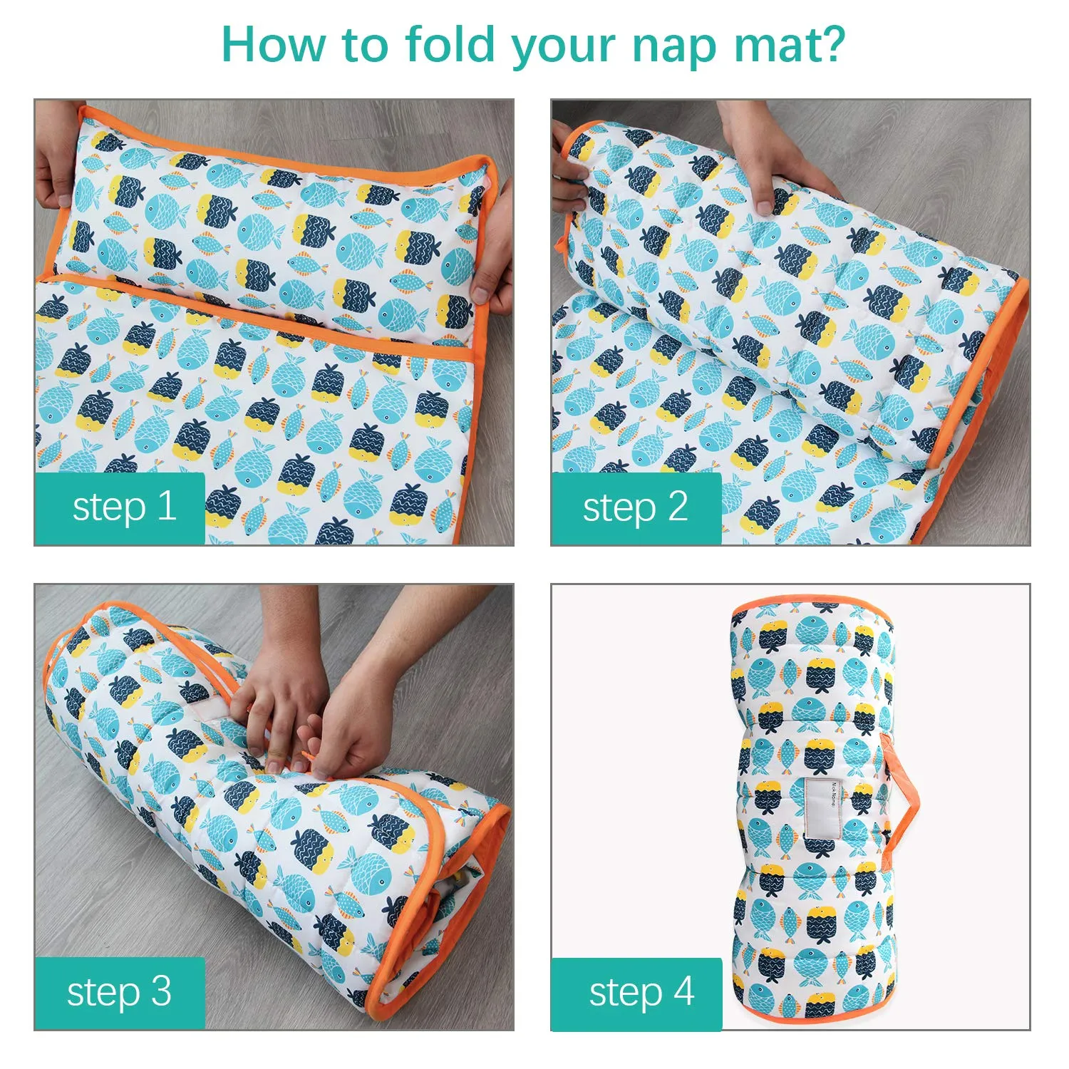 Toddler Nap Mat with Pillow and Blanket, Cot Nap Mats for Standard Daycare Preschool, Roll up Lightweight Portable Sleeping Bag for Kids, Super Soft Cozy, Pink Cloud, 52" x 23"