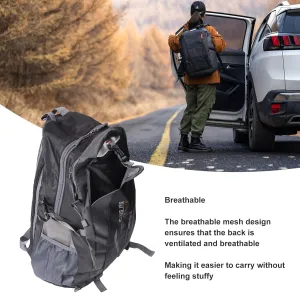 Topyond Rucking Backpack with Weights,Waterproof Rucking Backpack 40L,Lightweight Daypack for Men Hiking Camping Travel
