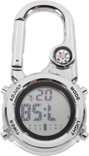 Totority Quality Outdoor Hanging Watch Composite Material Clip Watch Safe Practical
