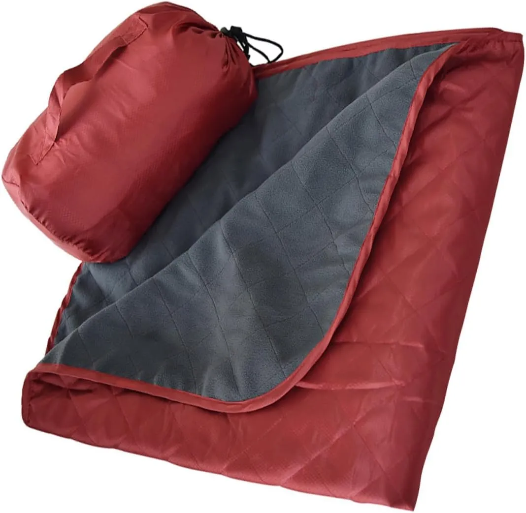 Toyvian Picnic Mat Outdoor Picnic Mat Nap Blanket Fleece Blanket Waterproof Ground Cover 210t Polyester