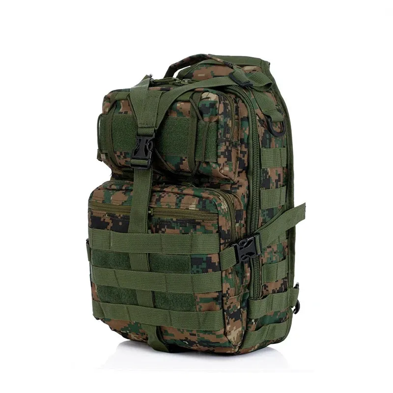 Travel Backpack Expandable Pack Crossbody Sling Bag Waterproof Rucksack Bag Outdoor Hiking Camping Pack Man Fitness Shoulder Bag