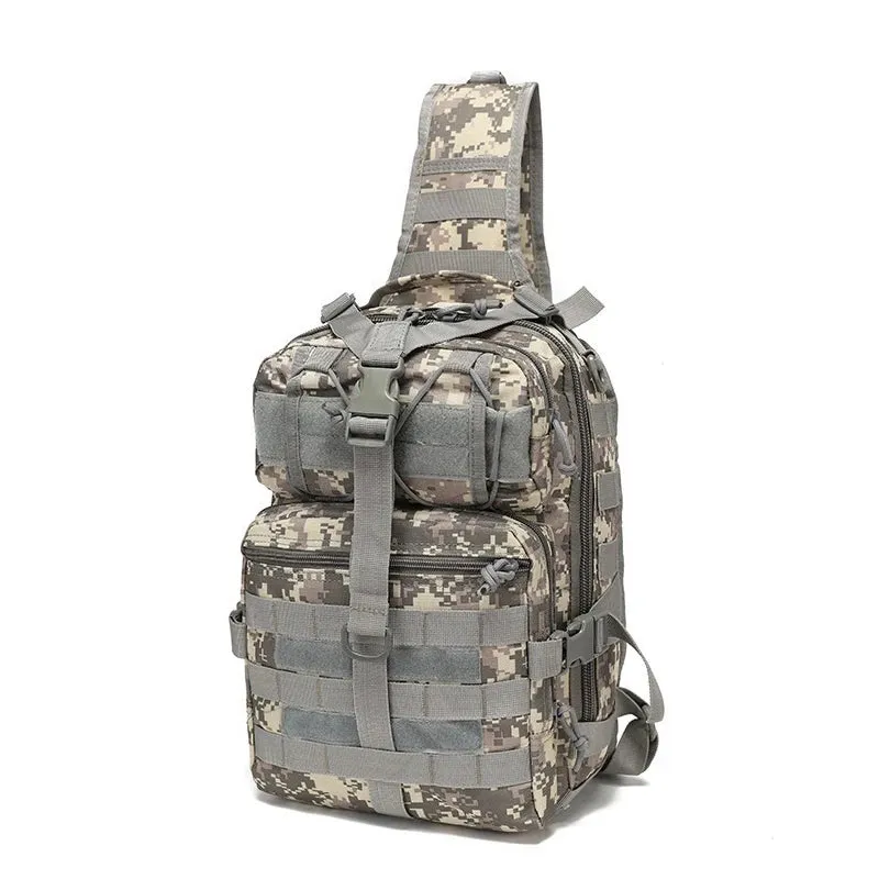 Travel Backpack Expandable Pack Crossbody Sling Bag Waterproof Rucksack Bag Outdoor Hiking Camping Pack Man Fitness Shoulder Bag