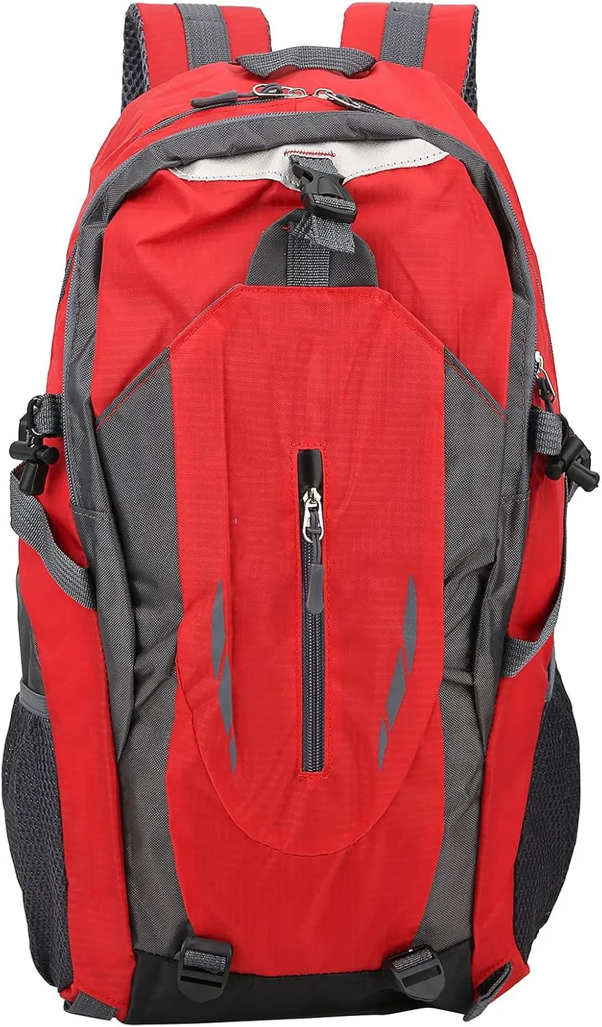 Travel Backpack,Climbing Backpack,6 Colors 40L Waterproof Backpack Shoulder Bag for Outdoor Sports Climbing Camping Hiking (红色)