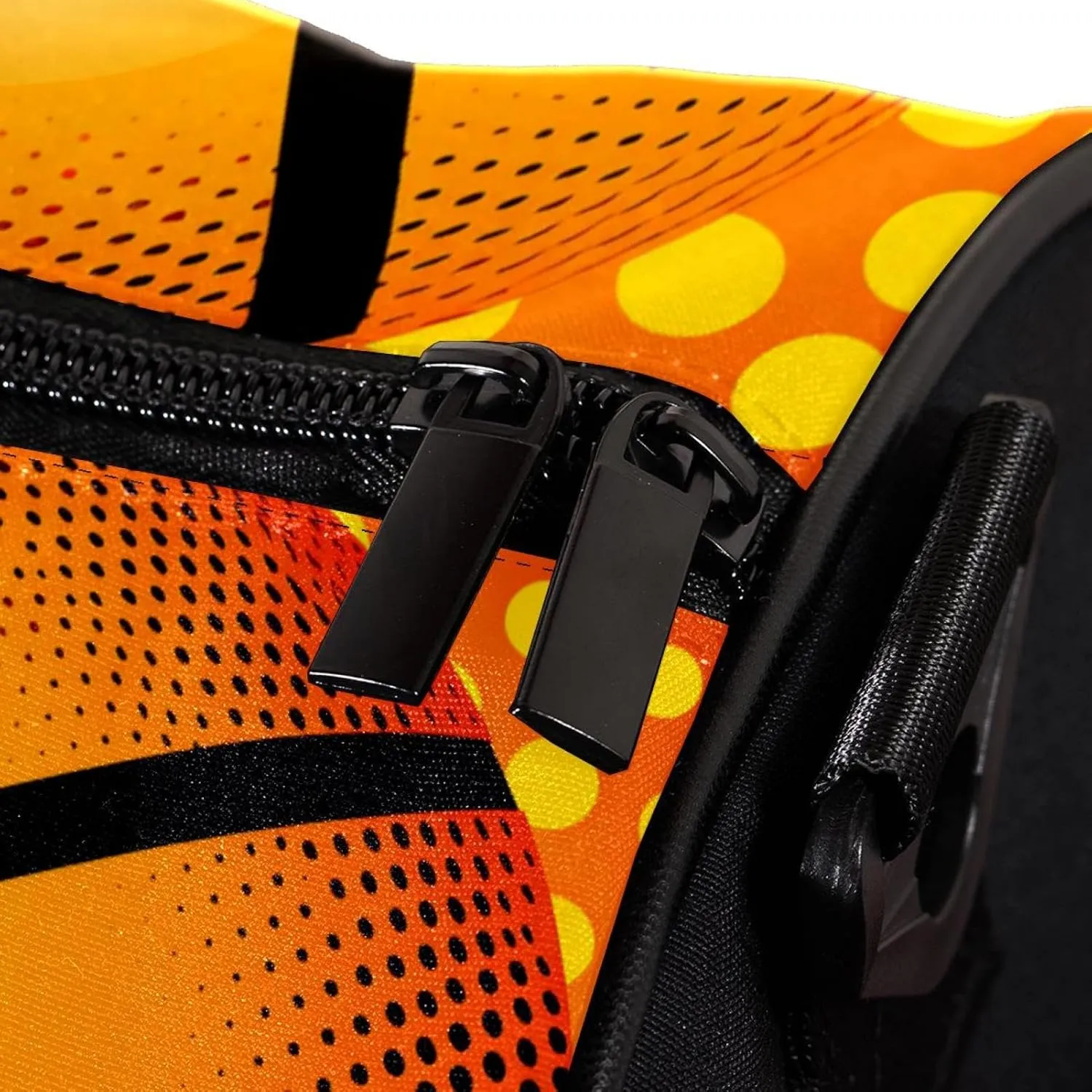 Travel Bag,Mens Gym Bag,Womens Gym Bag,Dot Basketball Texture,Sports Bag