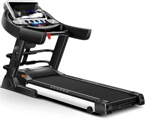 Treadmills Multifunctional Household Folding Shock-Absorbing Silent Treadmill with Massage Fitness Equipment Mat