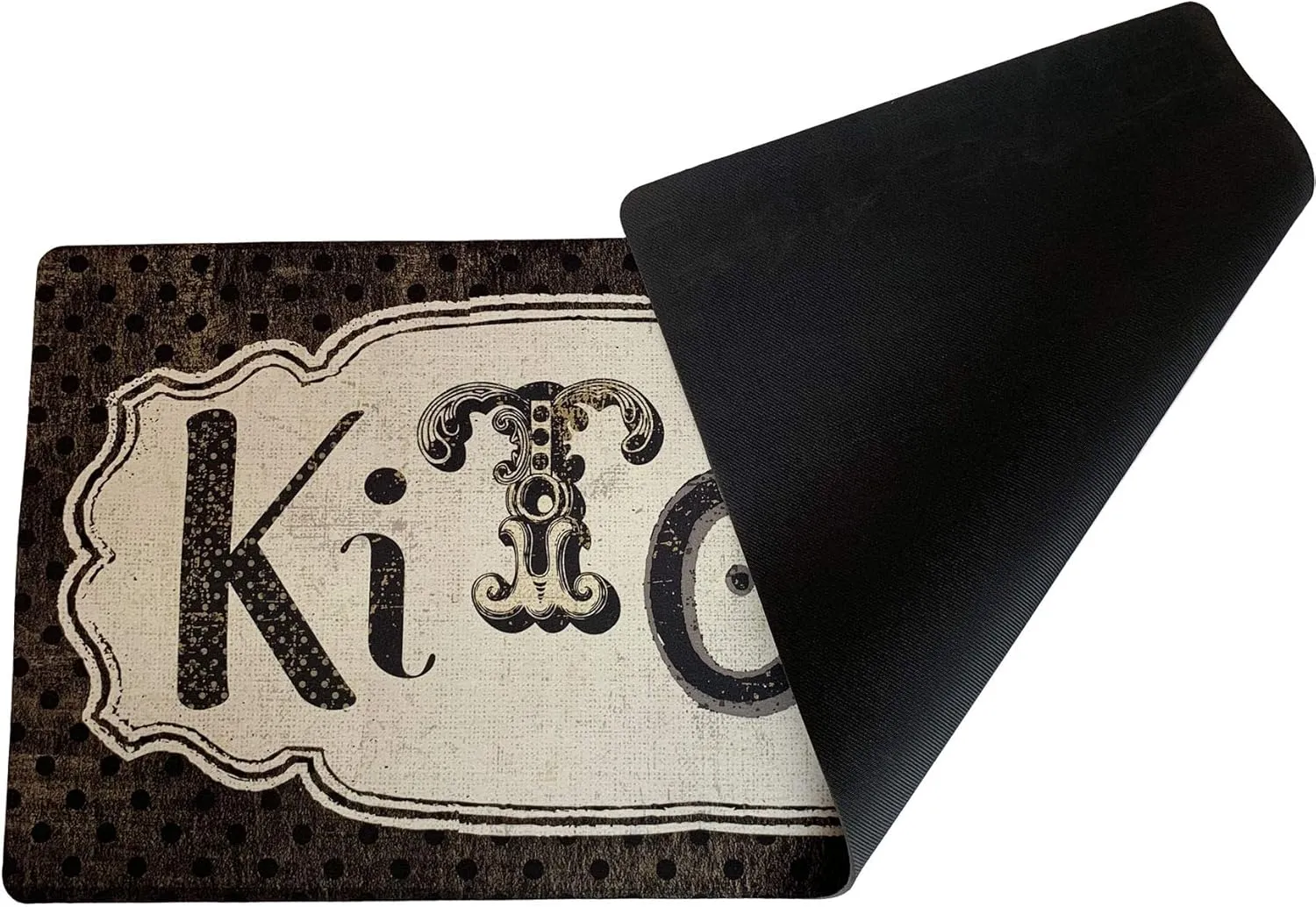 UKELER Kitchen Rug, Non-Slip Kitchen Floor Mat Waterproof Laundry Room Rug 48’'x20''