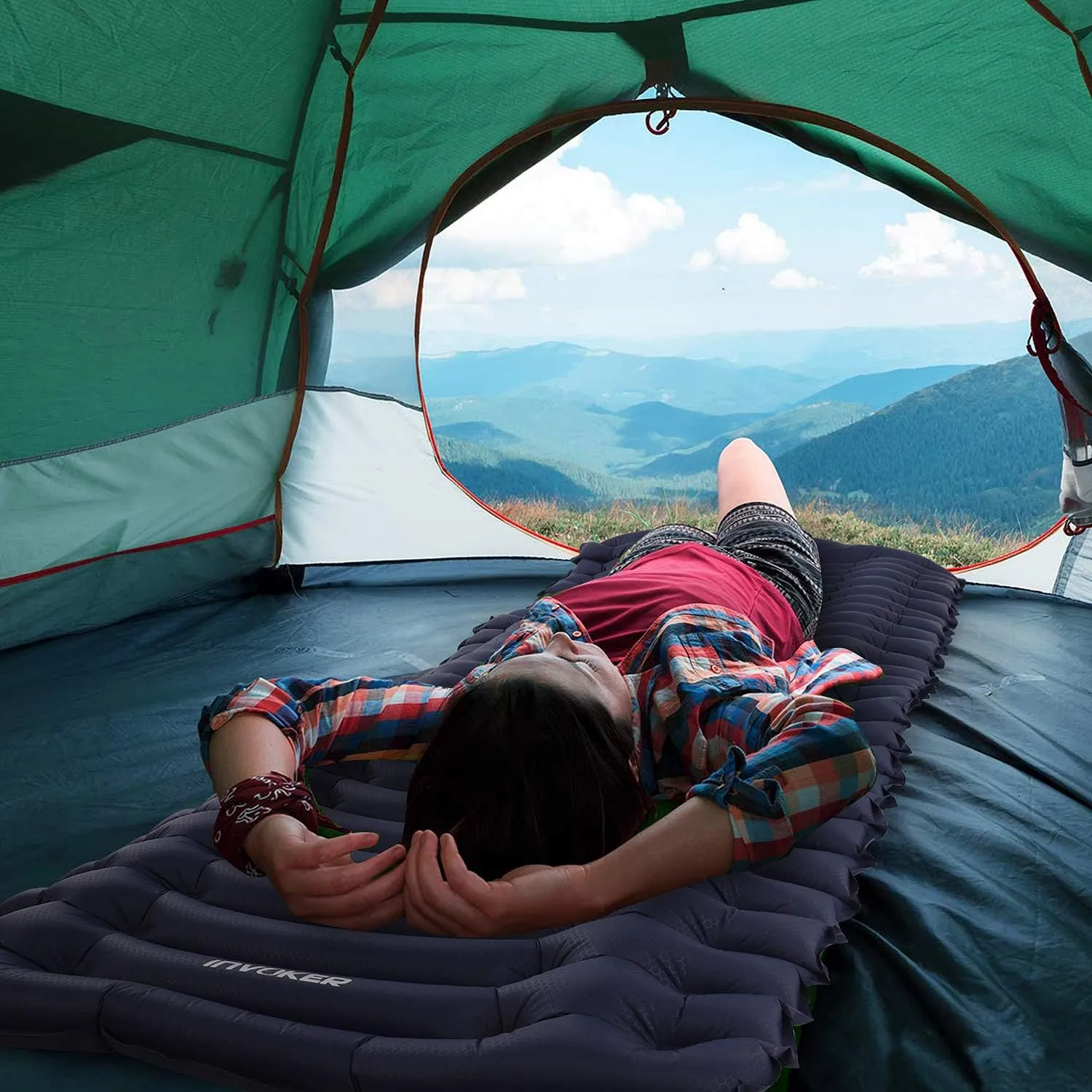 Ultralight Inflatable Camping Sleeping Pad