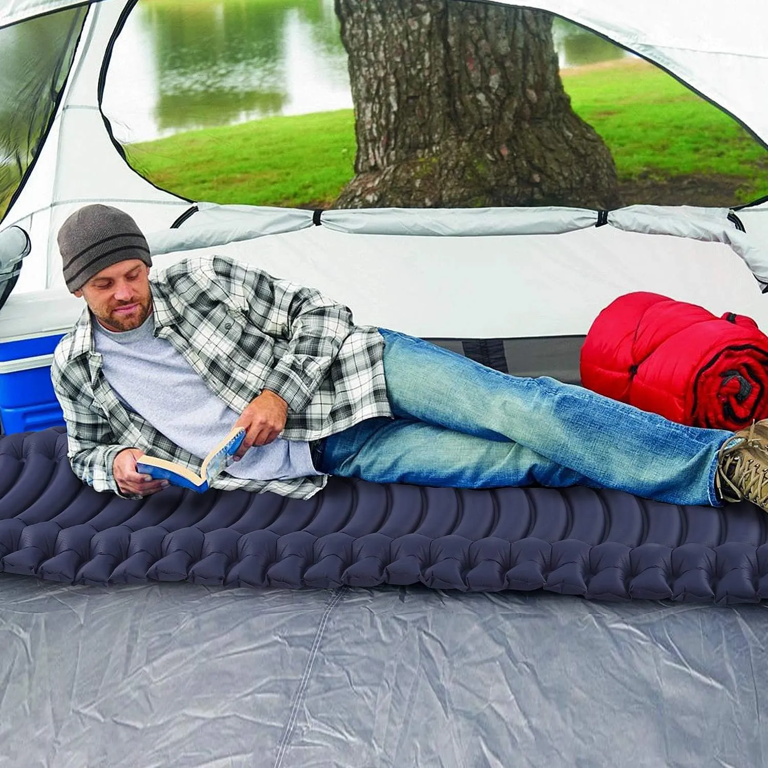 Ultralight Inflatable Camping Sleeping Pad
