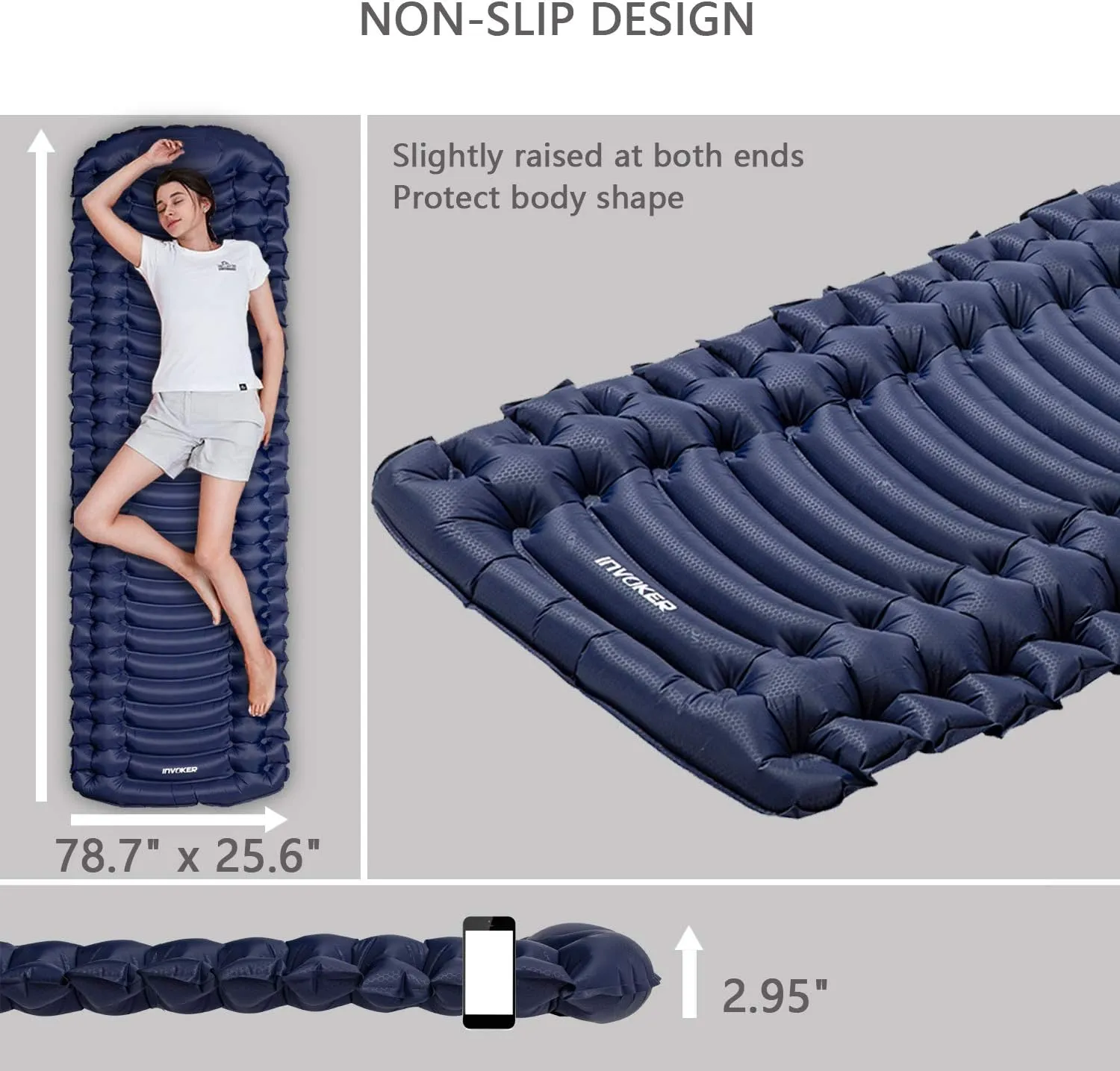 Ultralight Inflatable Camping Sleeping Pad