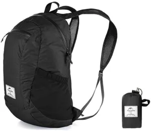 ultralight waterproof backpack – ideal for outdoor adventures & travel black