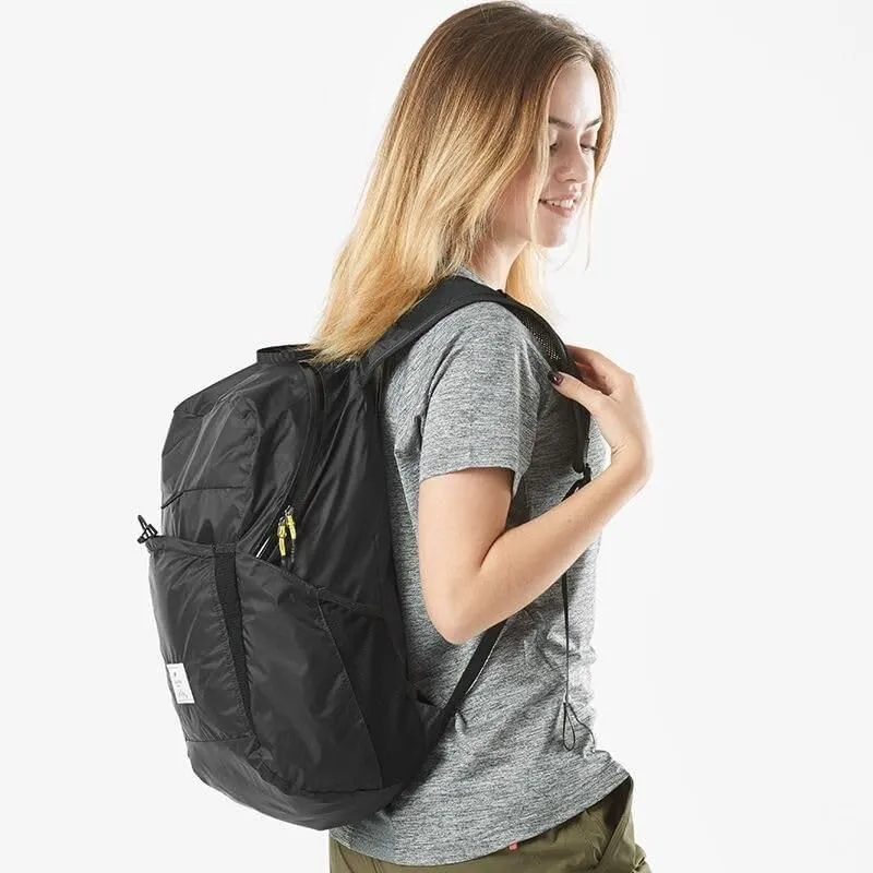 ultralight waterproof backpack – ideal for outdoor adventures & travel black