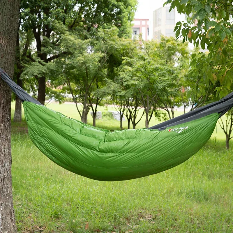 Underquilt Sleeping Bag Down Blanket Hybrid - Camping Quilt Sleeping Bag